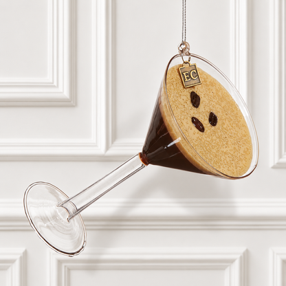 5.5" Chocolate Espresso Martini Ornament