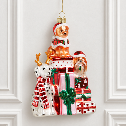 5.5" Santa Paws and Presents