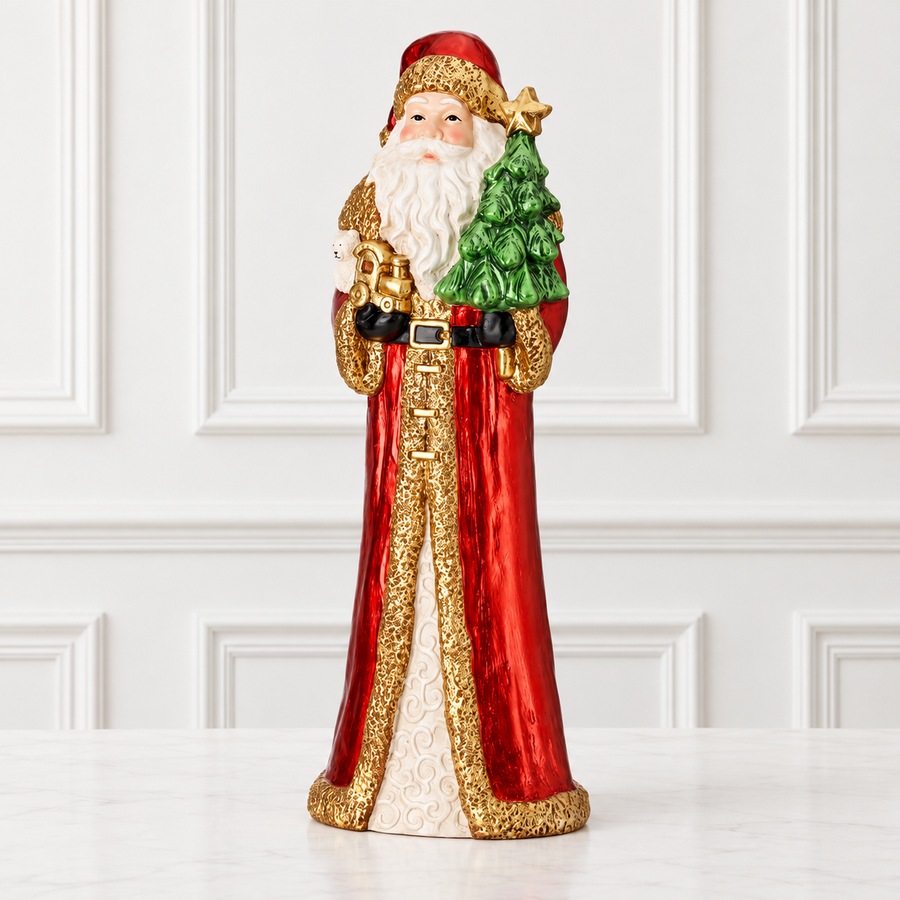 Santa with Tree - 20.5"