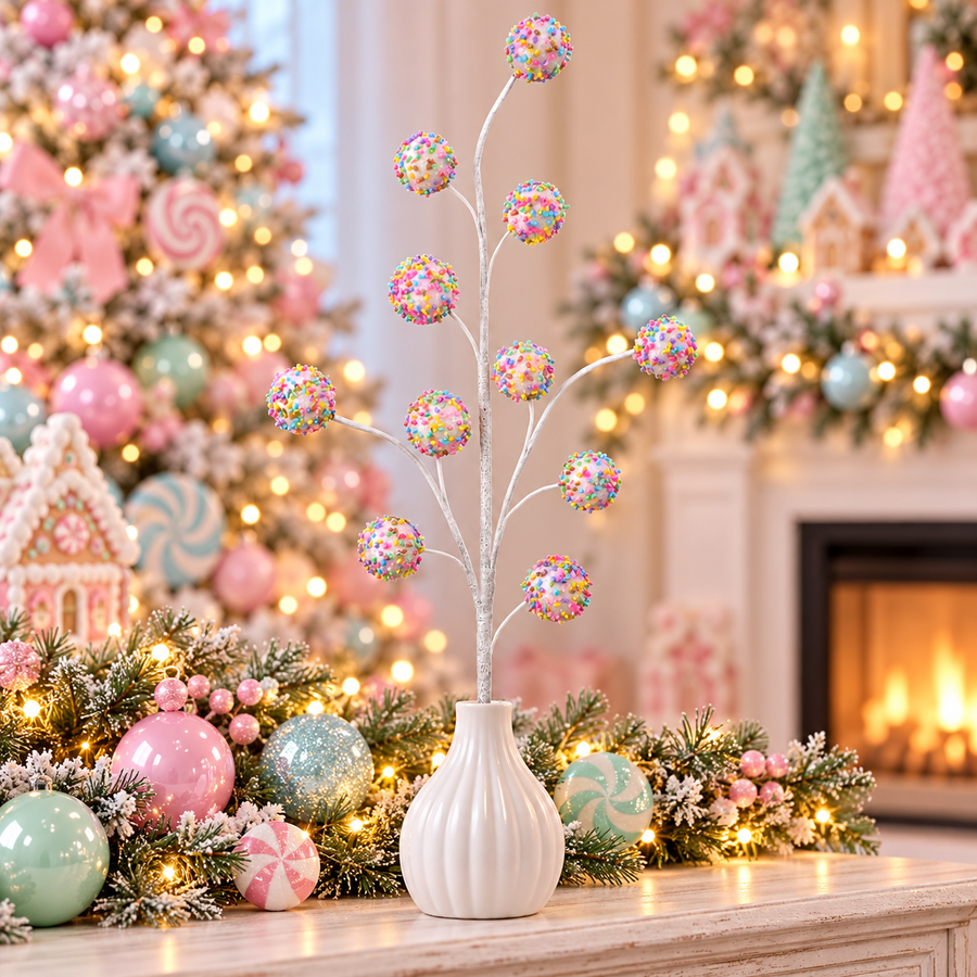 27" Sprinkles Candy Ball Spray