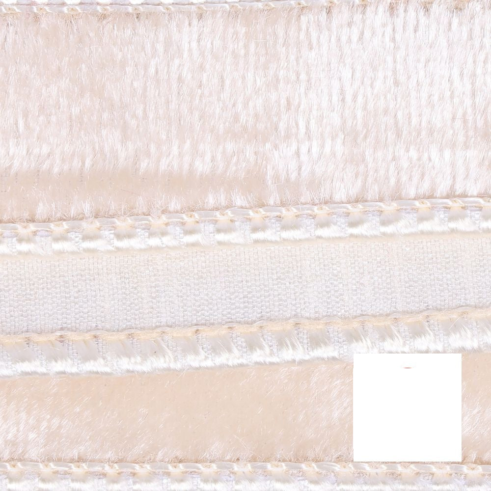 1" Ribbon - Velvet Dupion - 10 Yard Roll - Ivory — view 3