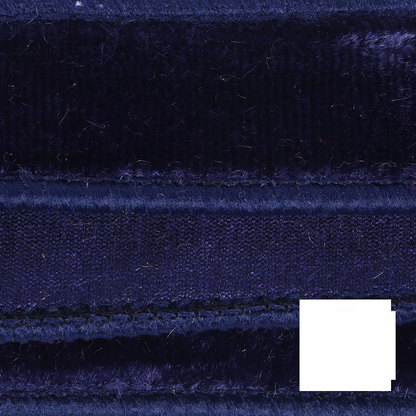 1" Ribbon - Velvet Dupion - 10 Yard Roll - Midnight Blue — view 3