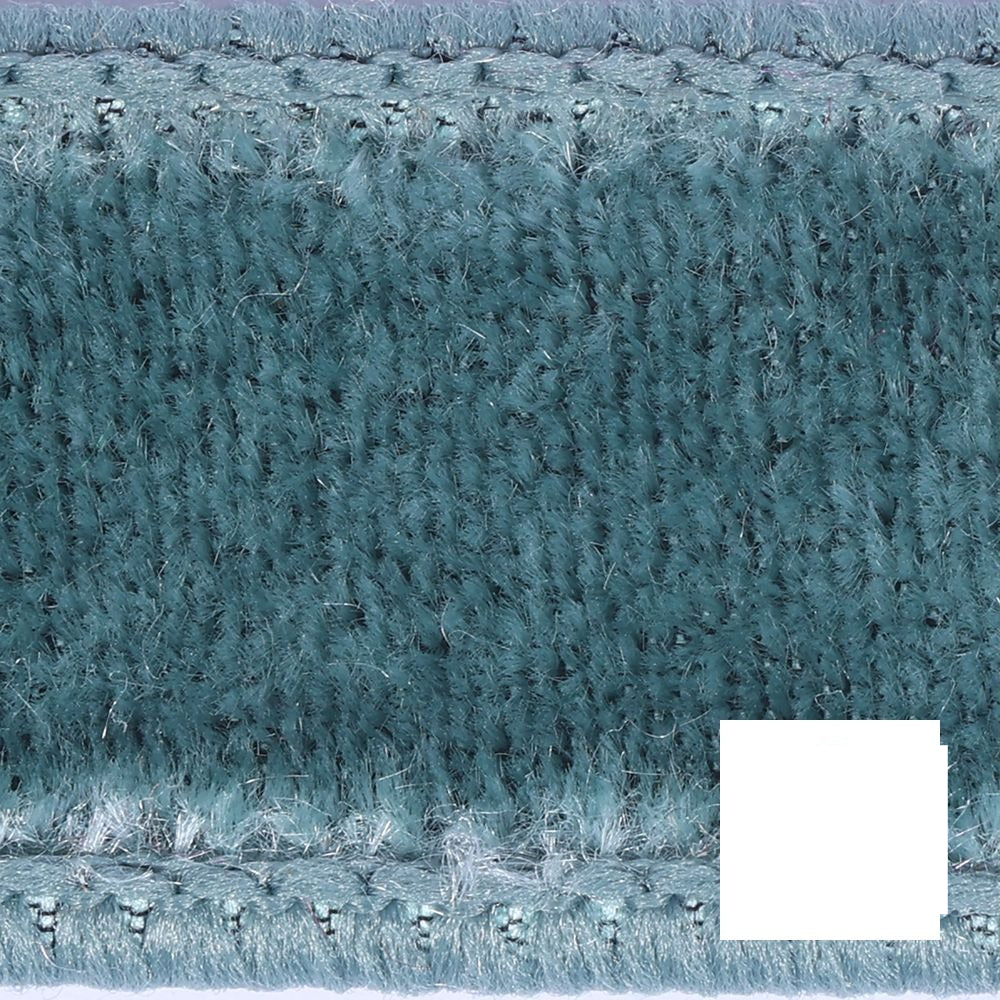 1" Ribbon - Velvet Dupion - 10 Yard Roll - Slate Blue — view 2