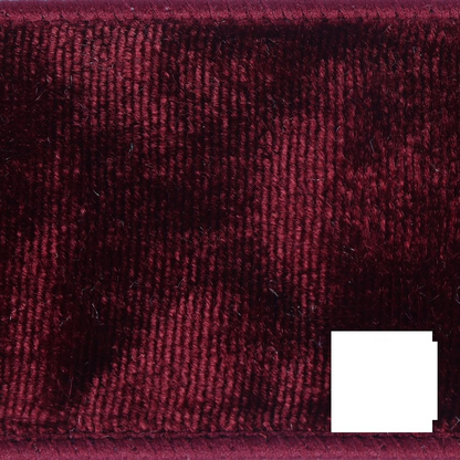 2.5" Ribbon - Velvet Dupion - 5 Yard Roll - Burgundy — view 2