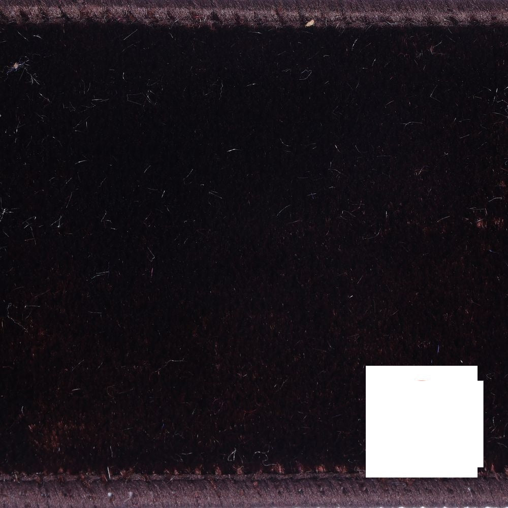 2.5" Ribbon - Velvet Dupion - 5 Yard Roll - Chocolate — view 2