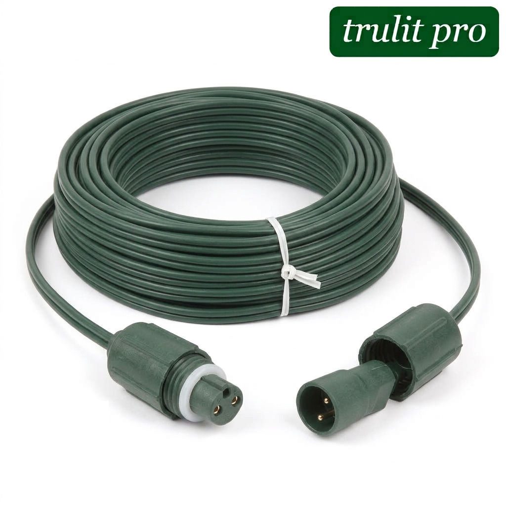 50' Green TruLit Pro Coaxial Extension — view 1