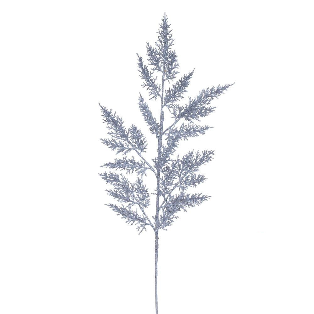 28" Glitter Wild Huck Spray - Set of 6 - Silver — view 1