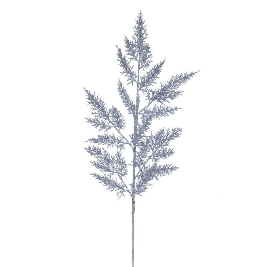 28" Glitter Wild Huck Spray - Set of 6 - Silver Silver