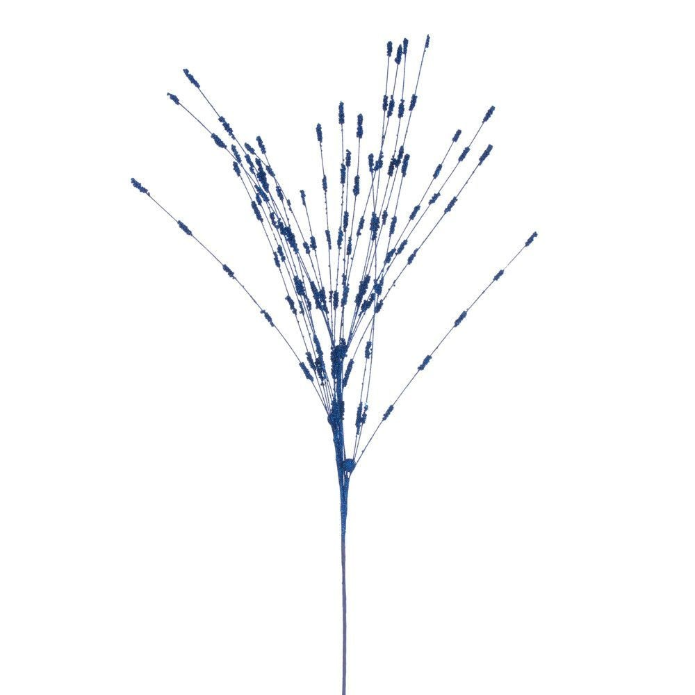 36" Berry Glitter Spray - Set of 6 - Blue — view 1