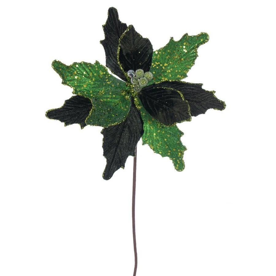 20" Velvet Sugar 11.5" Flower - Set of 3 - Green Green – Bag of 3