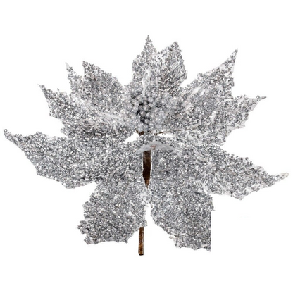 14" Glitter Berry Pick UV Treated - Silver — view 1