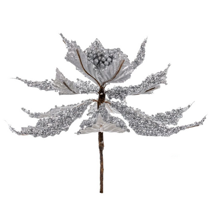 14" Glitter Berry Pick UV Treated - Silver — view 2