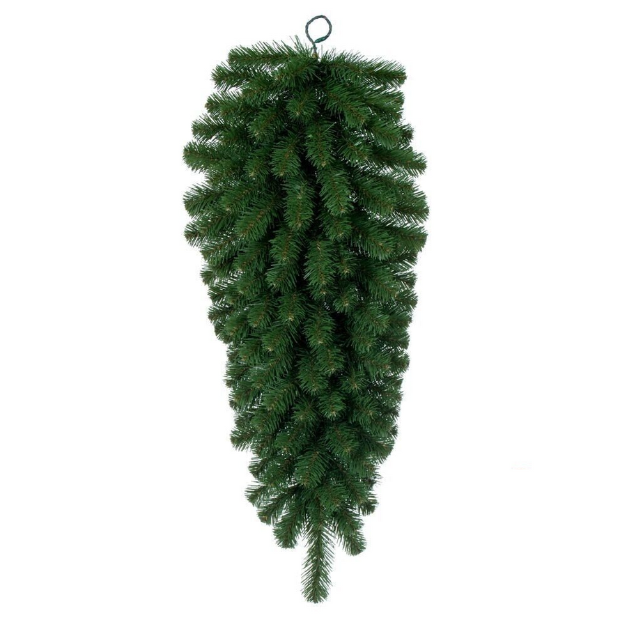 48" Unlit Dense Forest Pine Teardrop 48"- Unlit