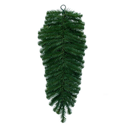 48" Warm White Dense Forest Pine Teardrop — view 2
