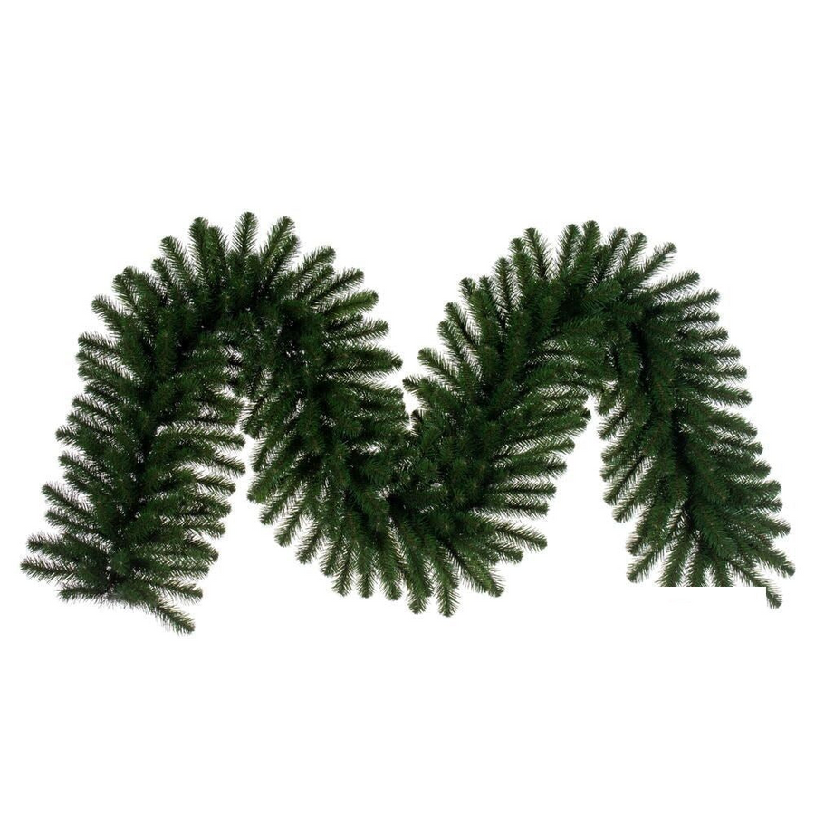 9' x 18" Unlit Dense Forest Pine Garland 9'- 18"- Unlit