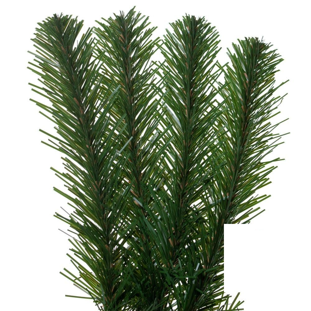 9' x 18" Unlit Dense Forest Pine Garland — view 3