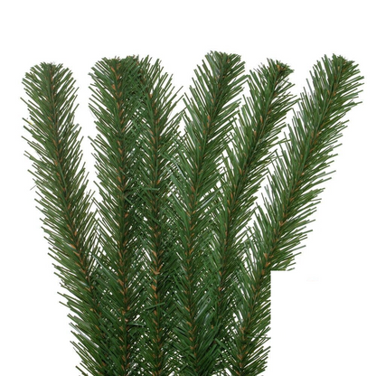 9' x 24" Unlit Dense Forest Pine Garland — view 2