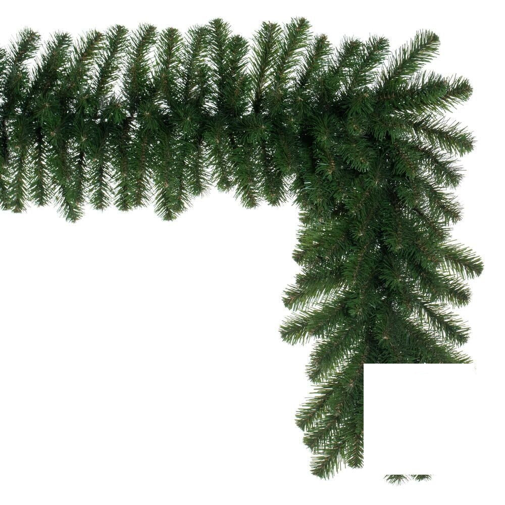9' x 14" Unlit Dense Forest Pine Garland — view 3
