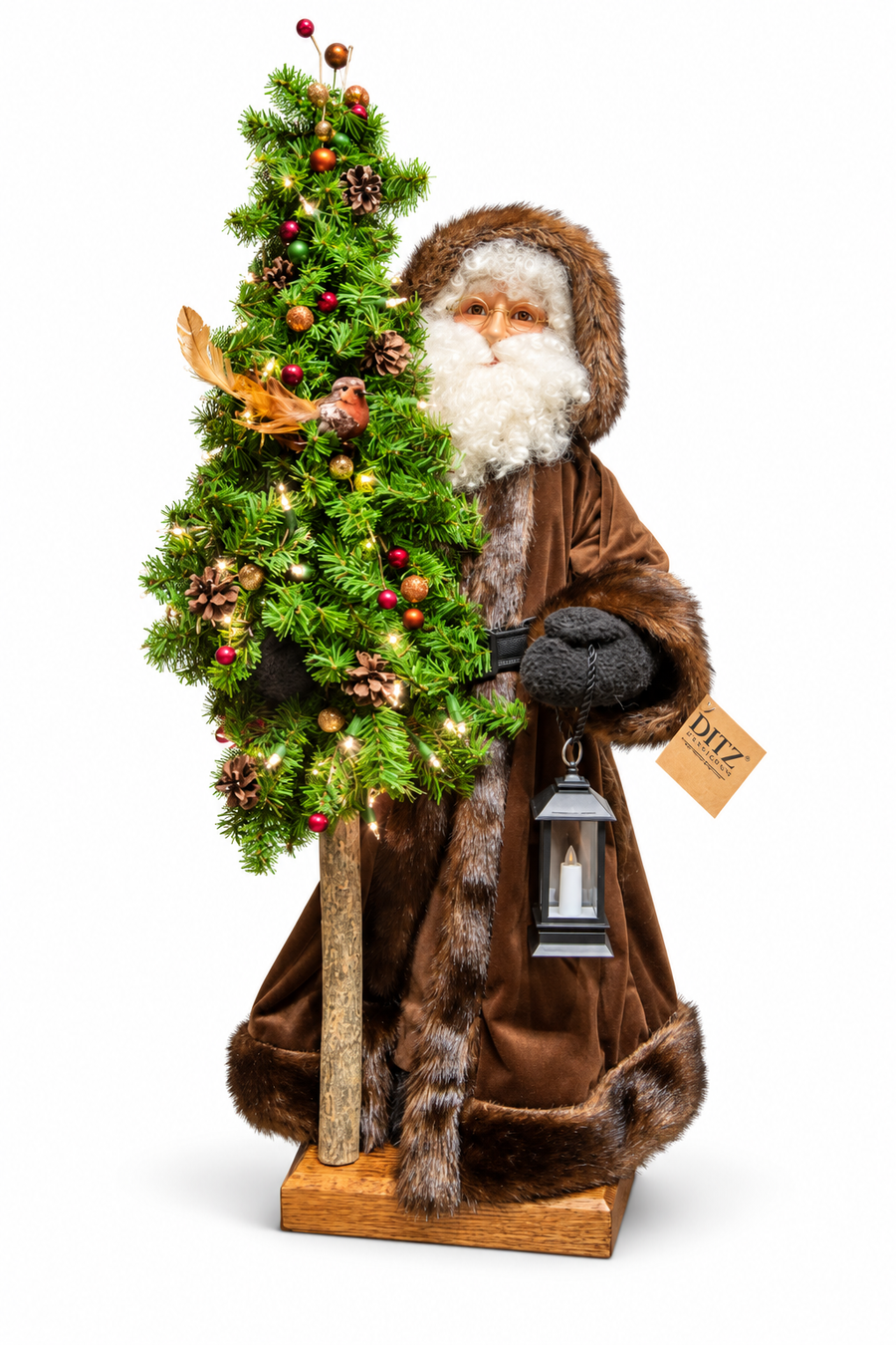 Ditz Santa Father Christmas Yule Thyme Treasure, 29"