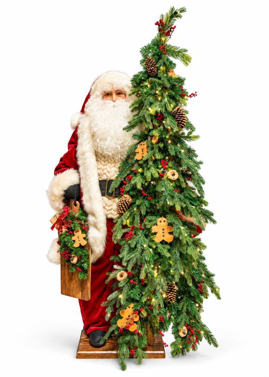 Ditz Santa Father Christmas Cookies for Christmas, 57"