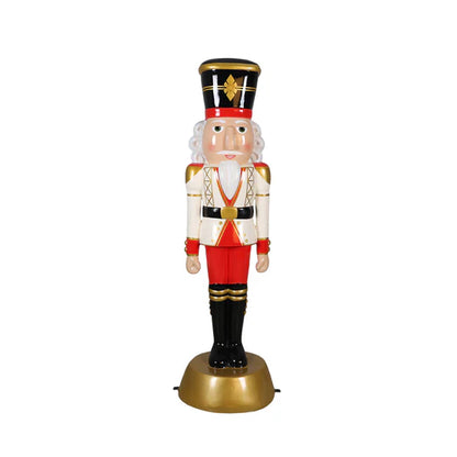 Freestanding Elegant Nutcracker Resin Display