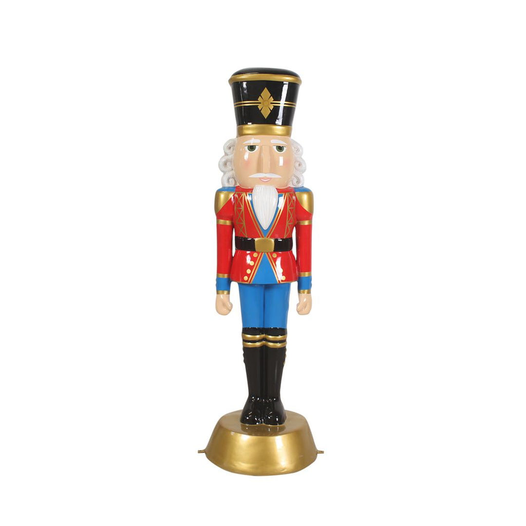 Freestanding Elegant Nutcracker Resin Display