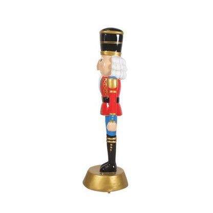 Freestanding Elegant Nutcracker Resin Display