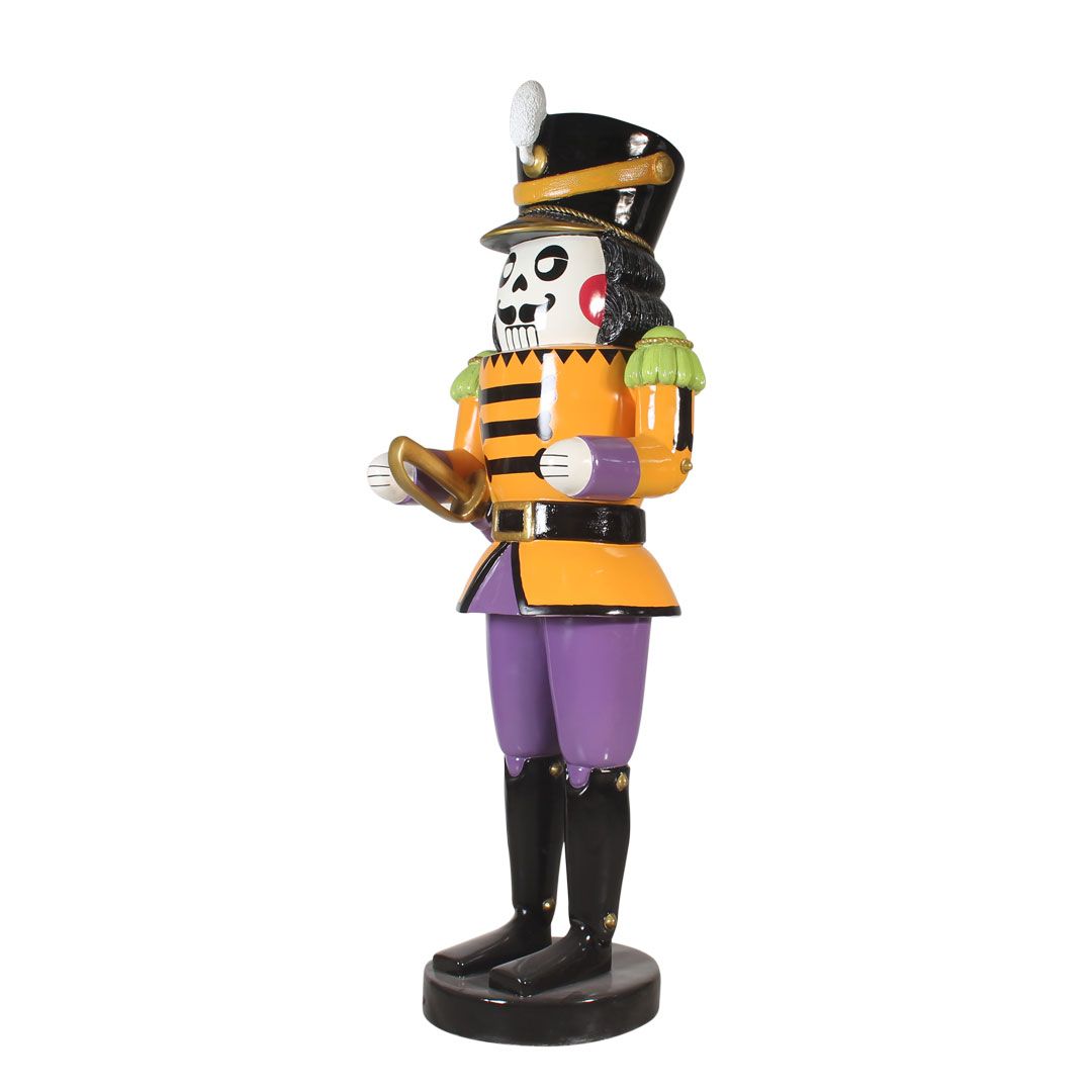 6 Foot Scary Nutcracker Halloween Resin Display