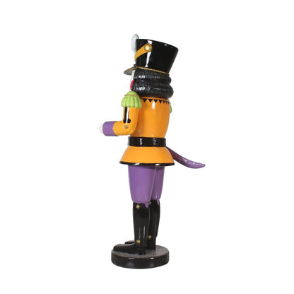 6 Foot Scary Nutcracker Halloween Resin Display