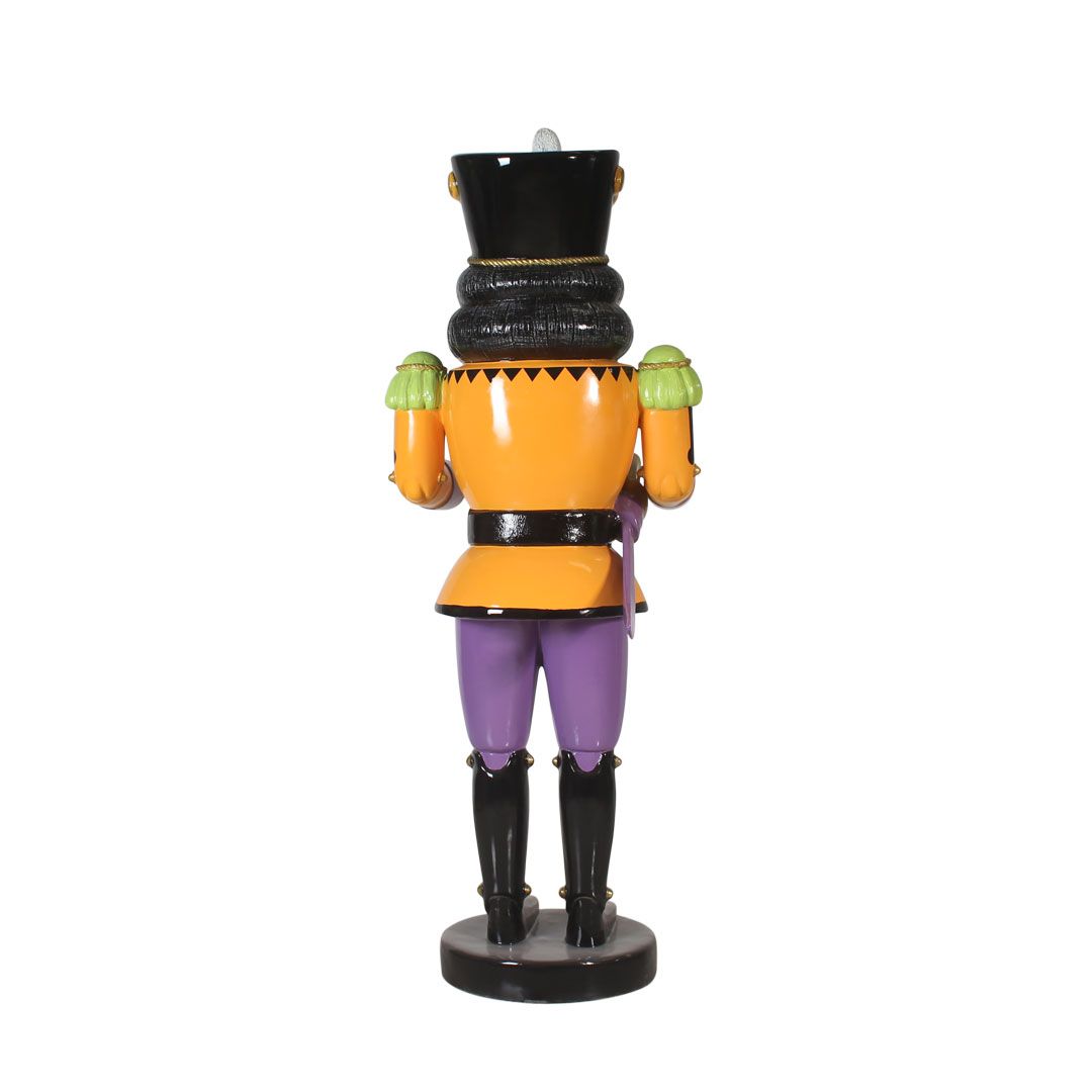 6 Foot Scary Nutcracker Halloween Resin Display