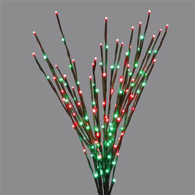 36" Light Burst - Red & Green