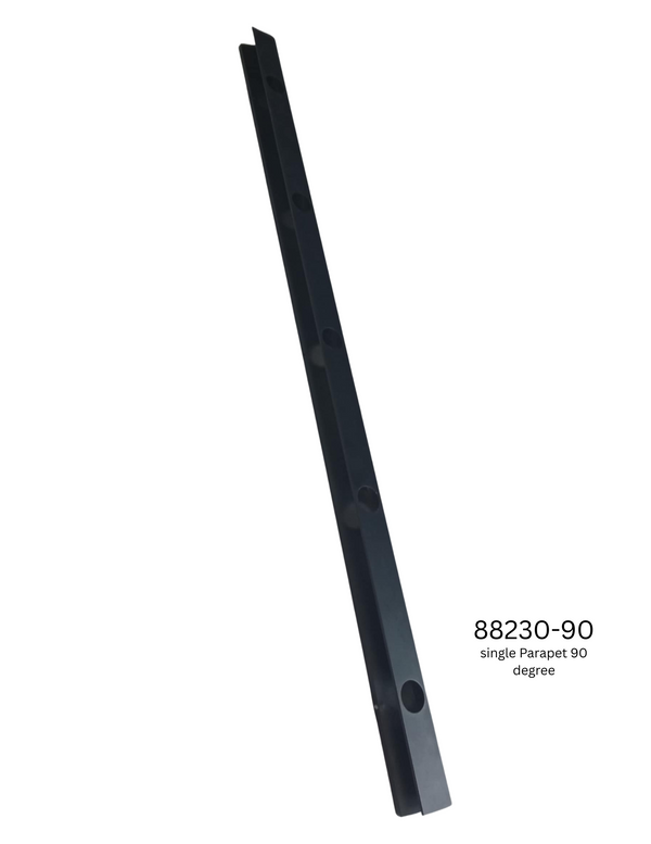 OMNI RGB Aluminum 90° Single Parapet Track - 90 Degree