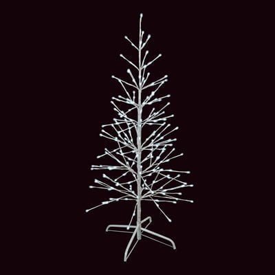 4.5' Birch Tree - Pure White Twinkle