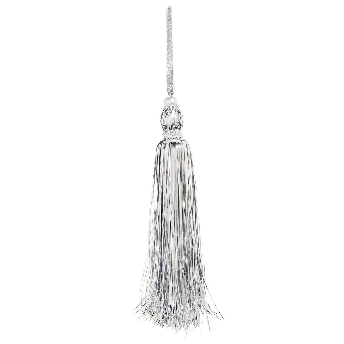 11" Tinsel Tassel Ornament