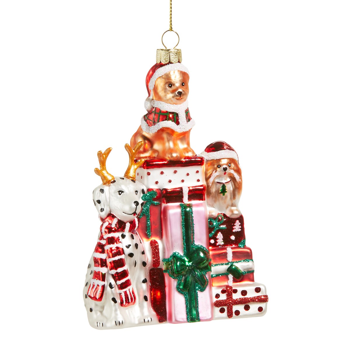 5.5" Santa Paws and Presents