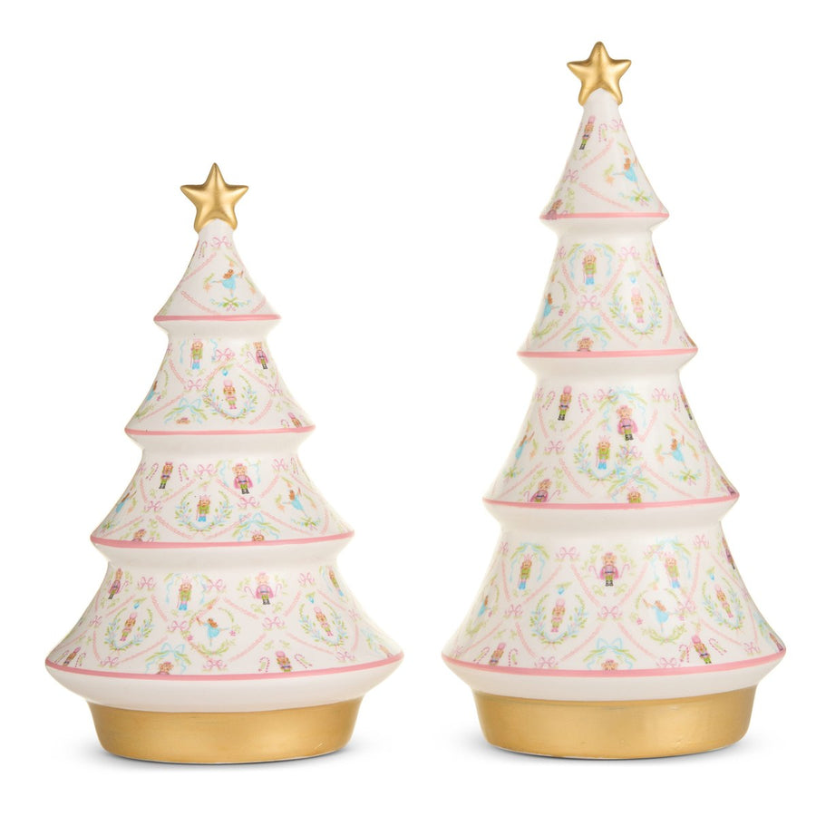 12" The Nutcracker Suite Trees – Set of 2