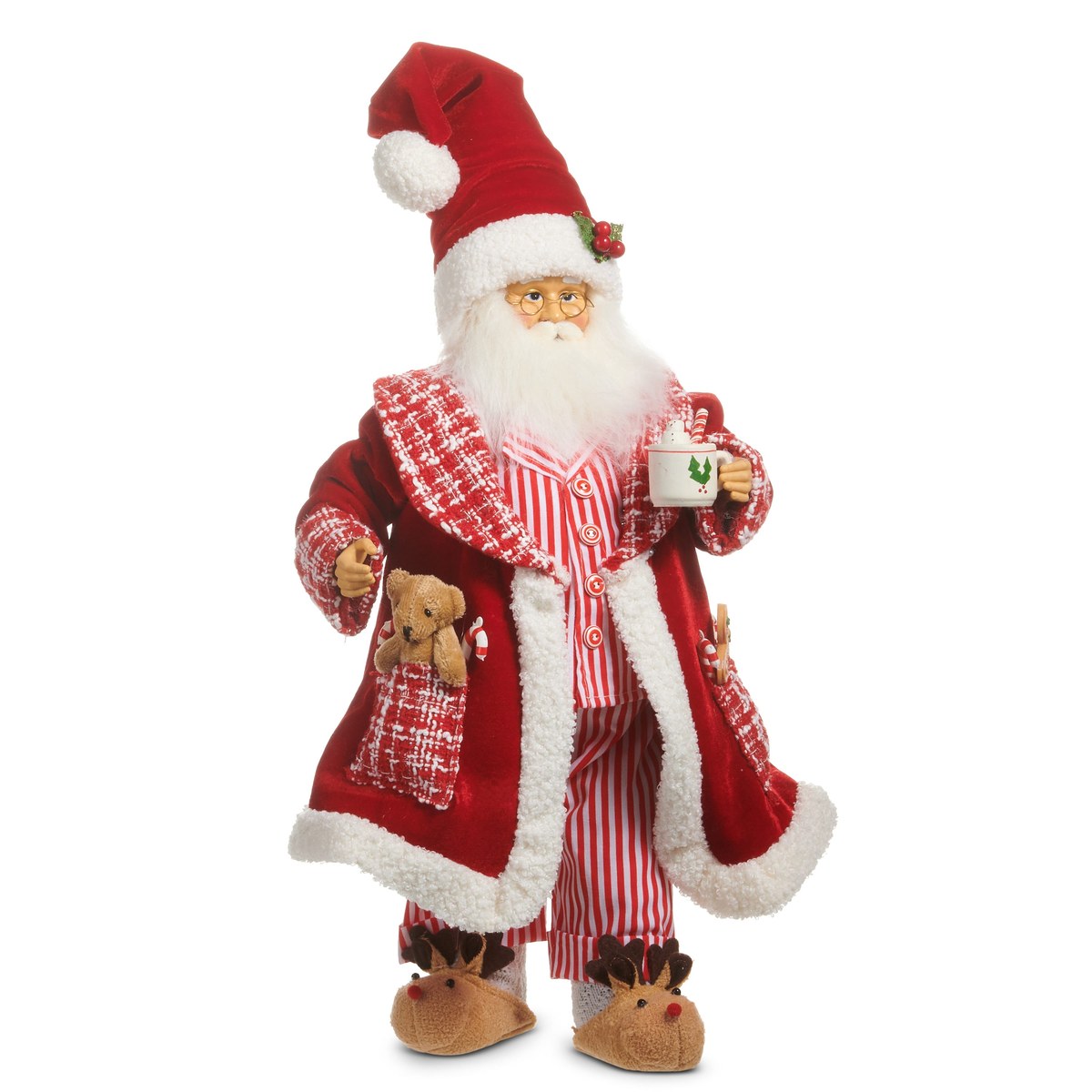 18" Lounging Santa — view 1