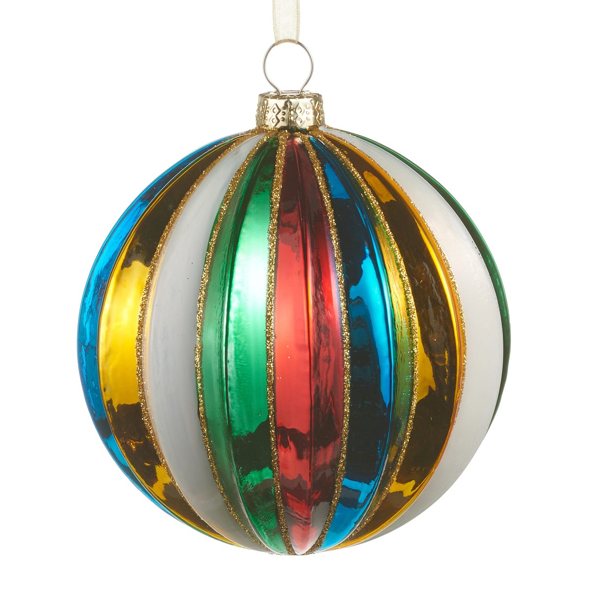 4" Pleated Big Top Ornament