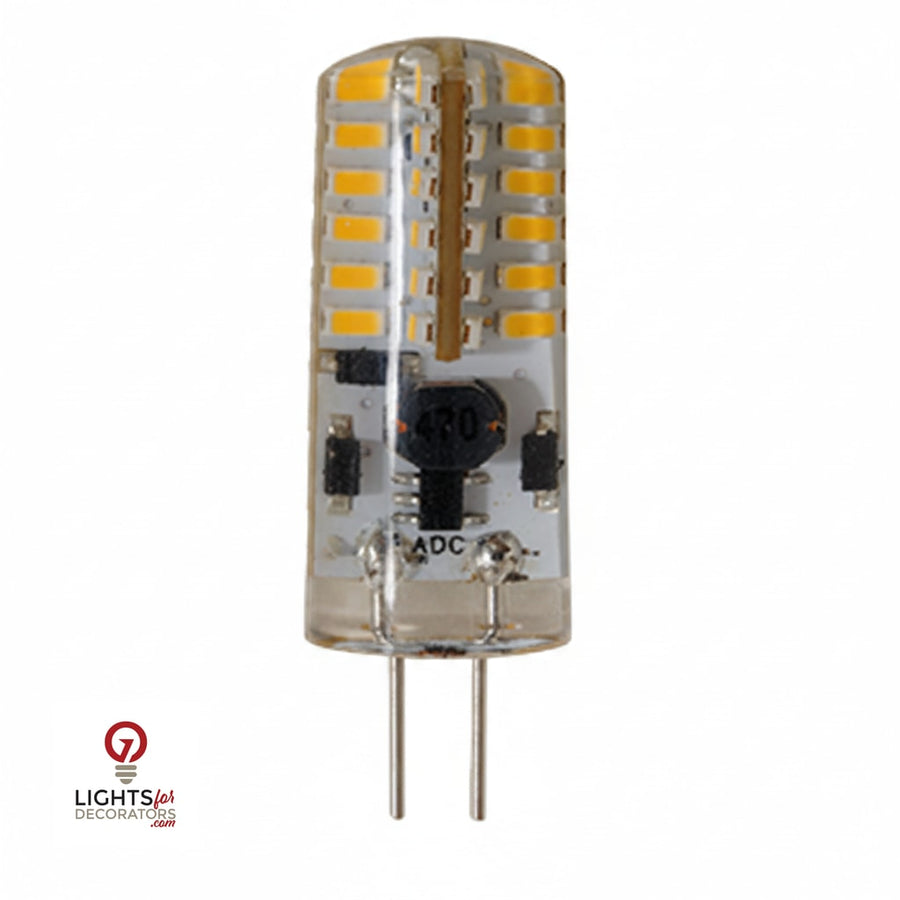 LED Encapsulated Bi Pin Bulbs - 12 Volts