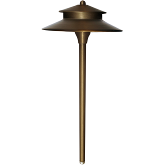 HEMINGWAY Integrated Brass Pathlight 3W