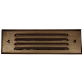ISLANDER Integrated Large Flat Panel Step Light Louvered - 9.6" x 2.875"