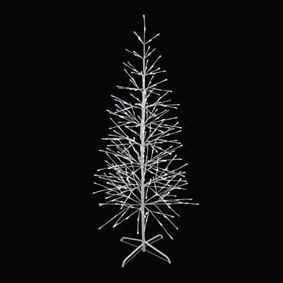 5.5' Birch Tree - Pure White Twinkle