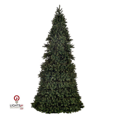 Grand Teton Commercial Tower Tree -  Warm White - Coaxial Lights (14' - 40')