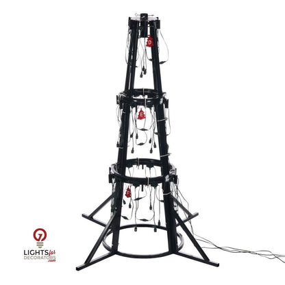 Grand Teton Commercial Tower Tree -  Warm White - Coaxial Lights (14' - 40')
