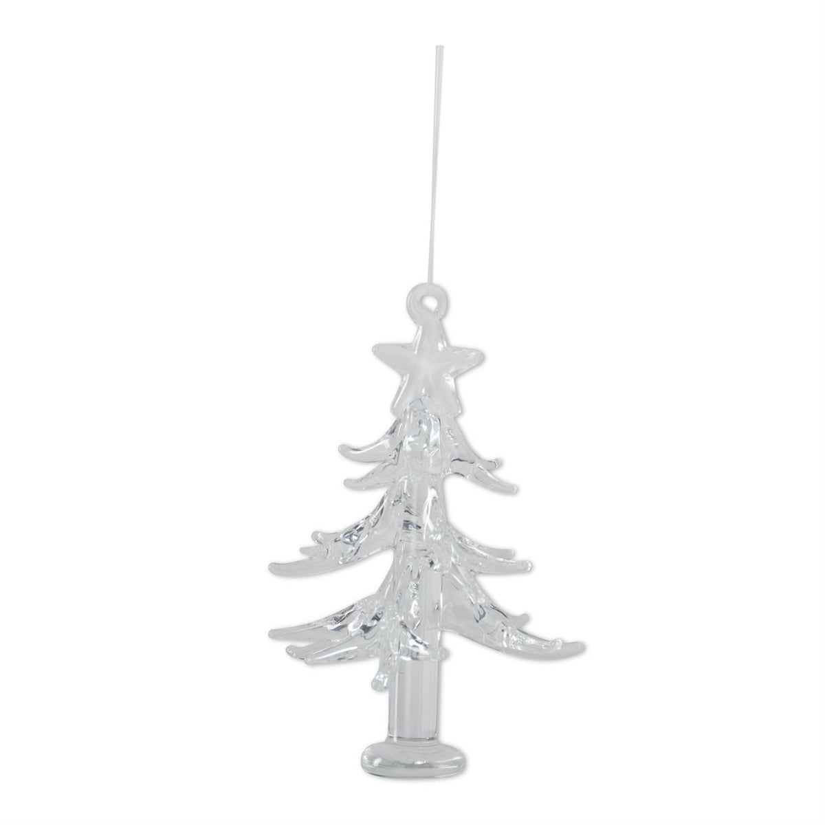 Assorted Handcrafted Glass Christmas Tree Ornaments