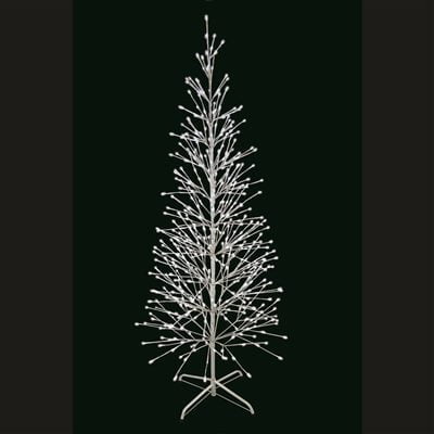 6.5' Birch Tree - Pure White Twinkle