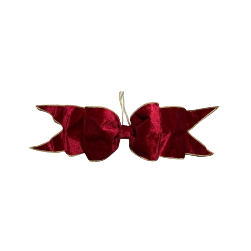 Velvet Premade Bow