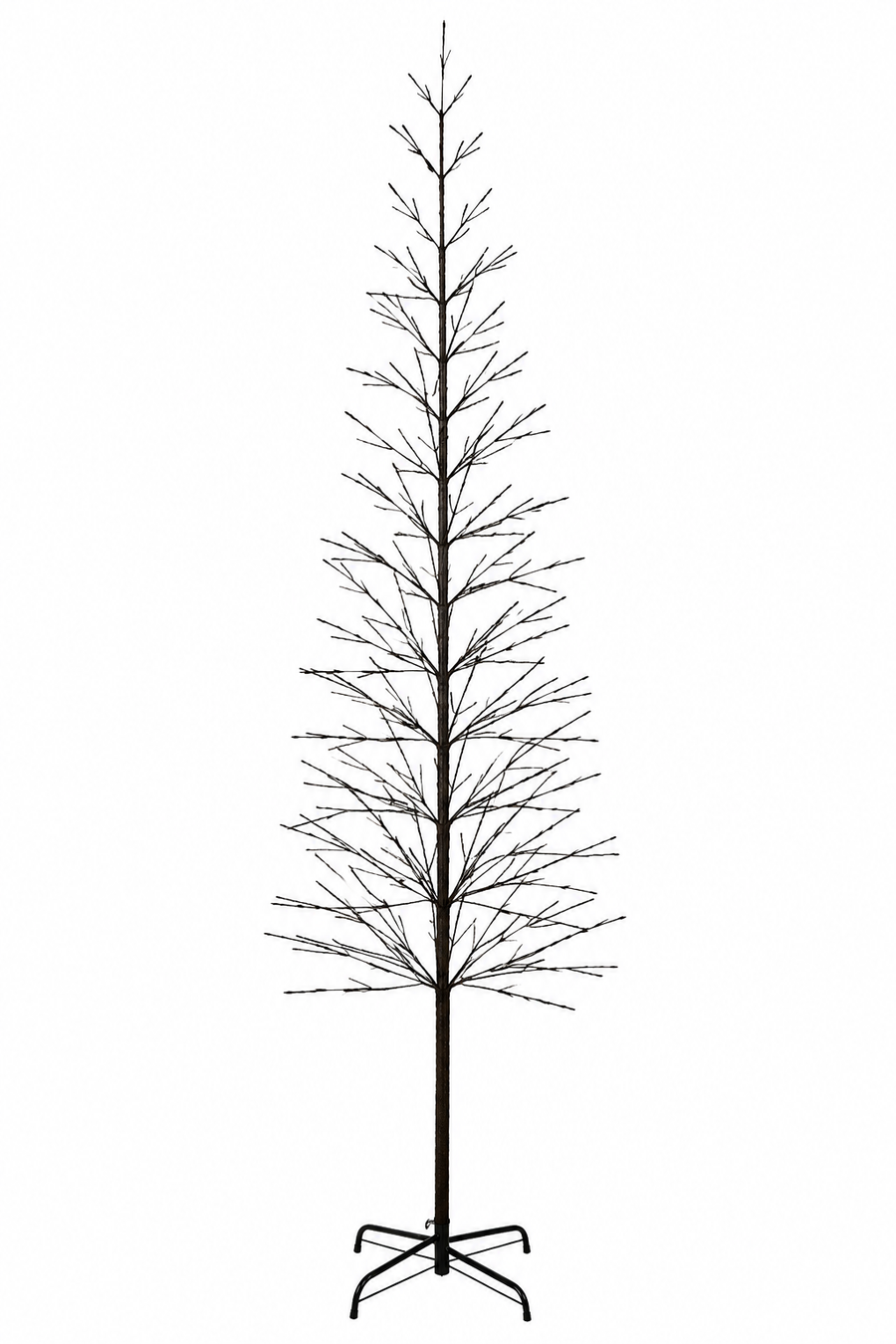 6.5' Lighted Twig Tree - Warm White - Brown