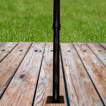 Floor/Deck Pole Mount