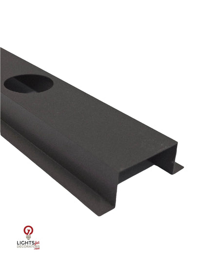 OMNI - Single Hat Track (40") - 7022 Dark Gray